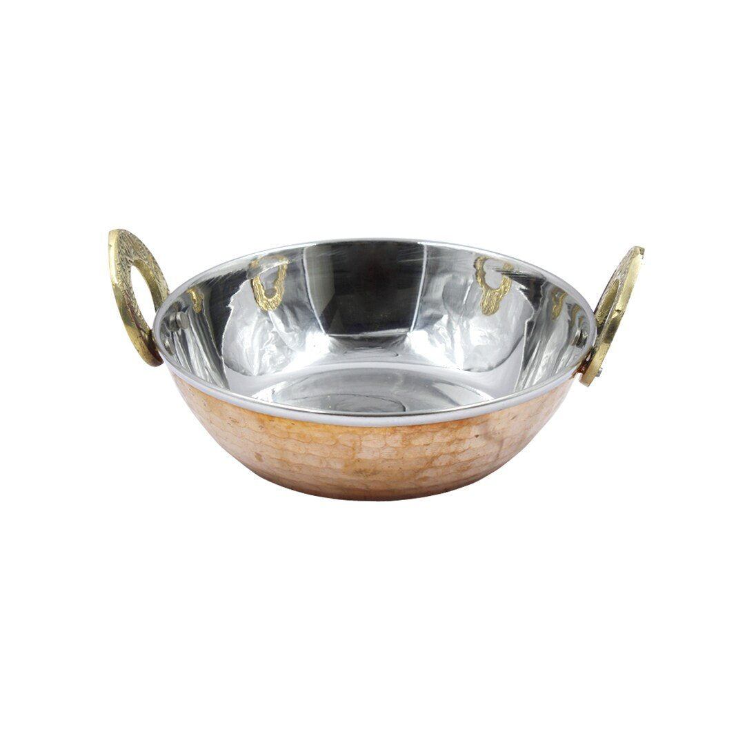 Stainless Steel Copper Bottom Kadai