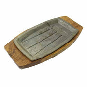 Wooden Rectangle Sizzler Tray