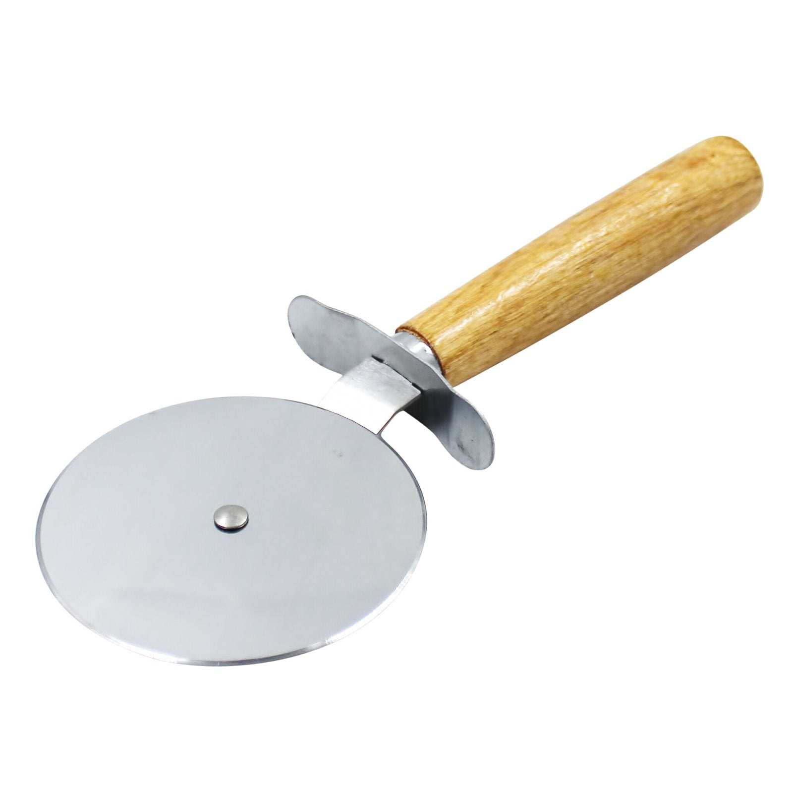 Pizza Cutter with Wooden Handle