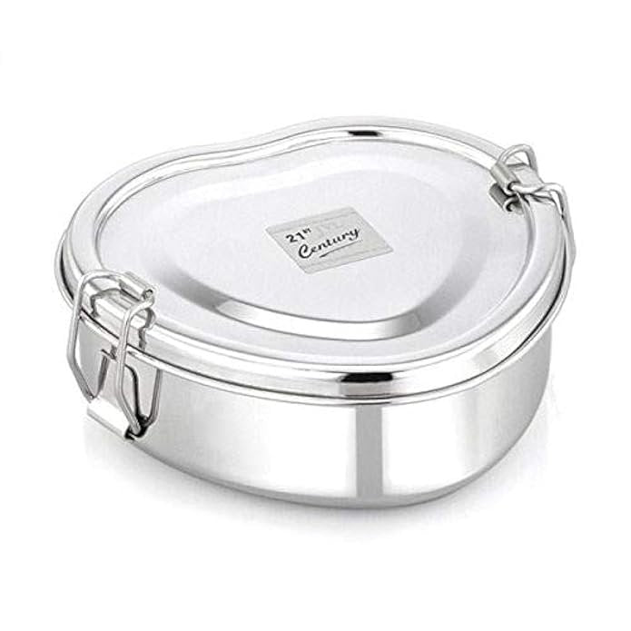 JVL Stainless Steel Lunch Box Medium
