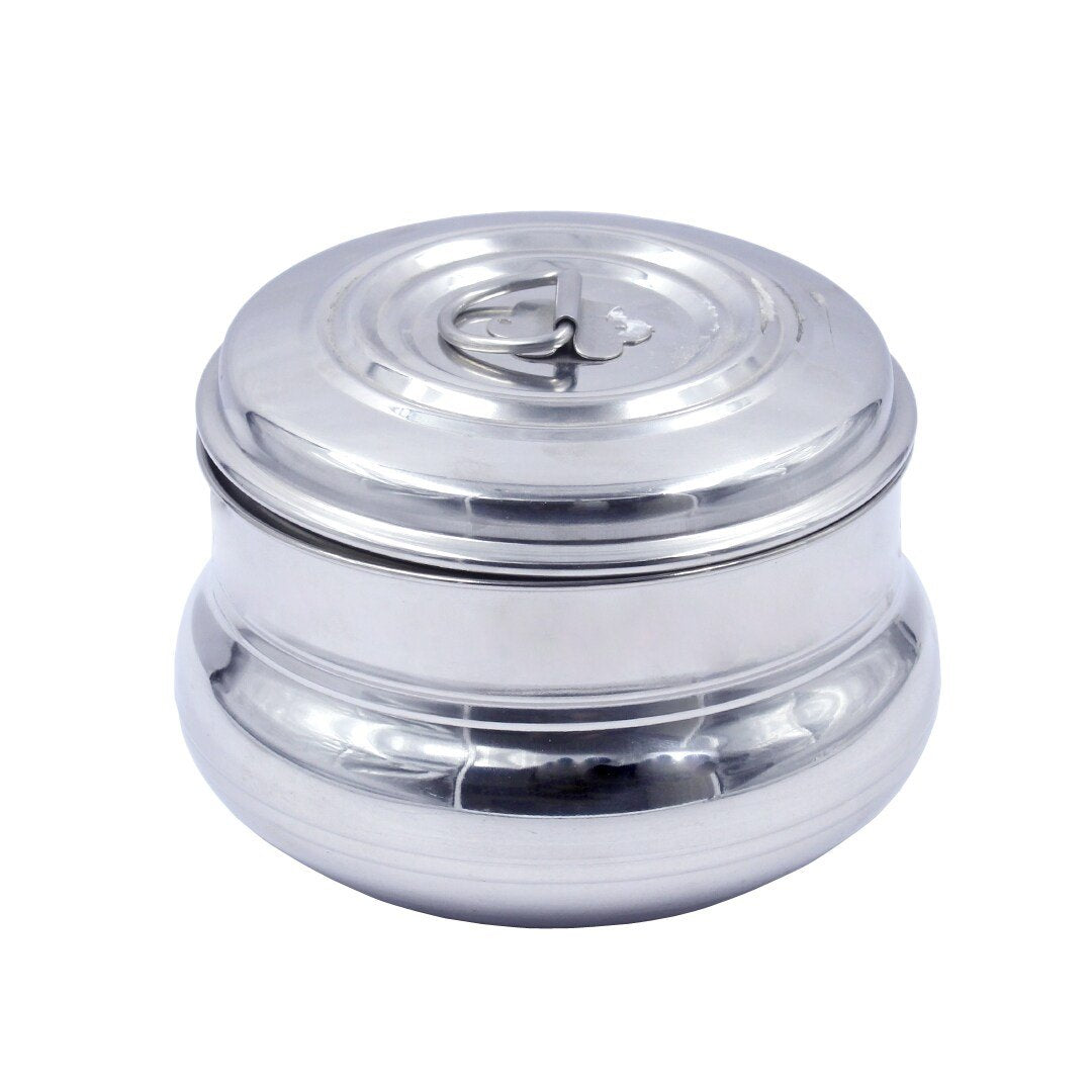 Steel Pot Shape Serving Bowl