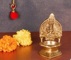 Brass Kamachi Amman Vilaku