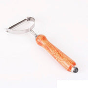 Wooden Handle Fruit Planer  Steel