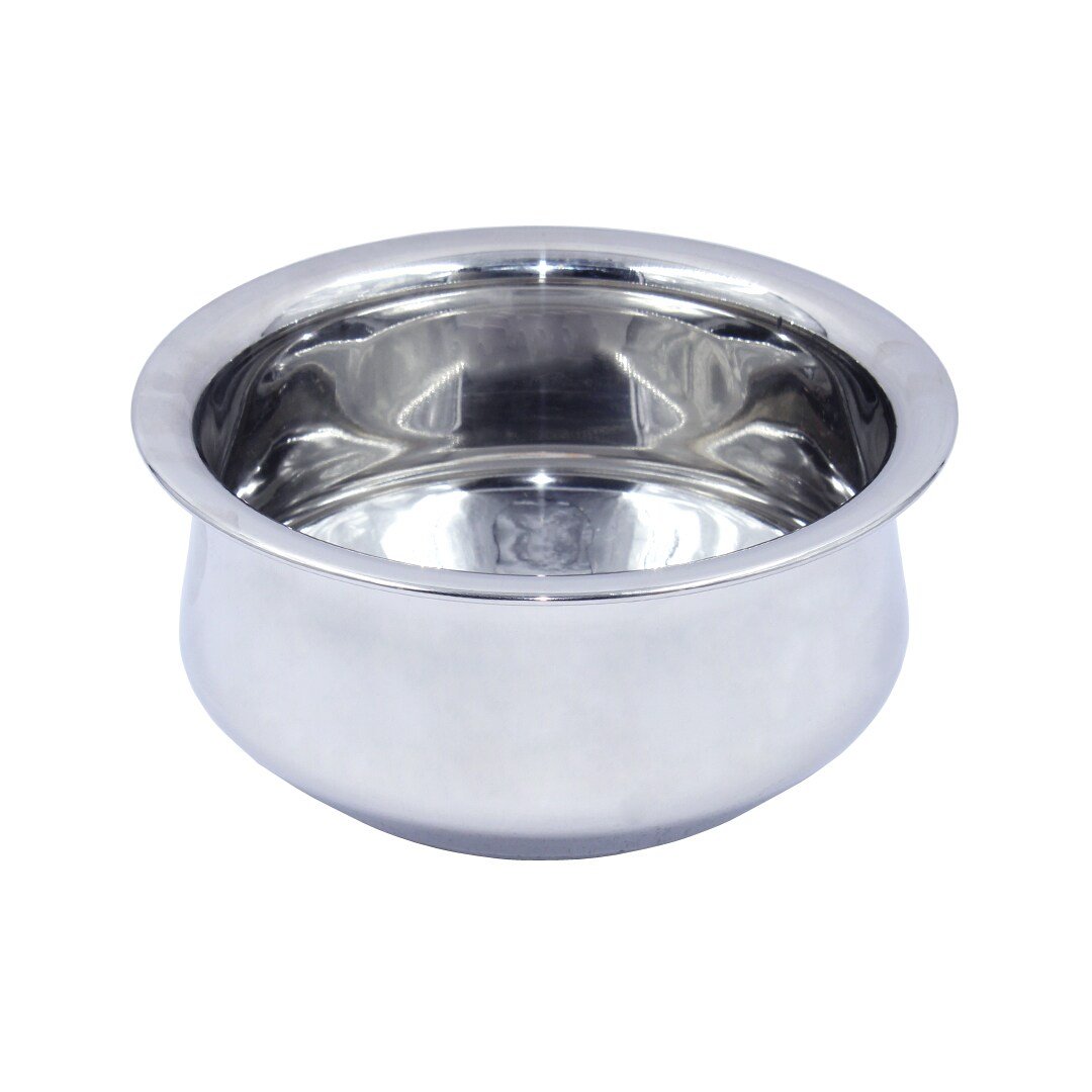 Stainless Steel Plain Serving Vessel