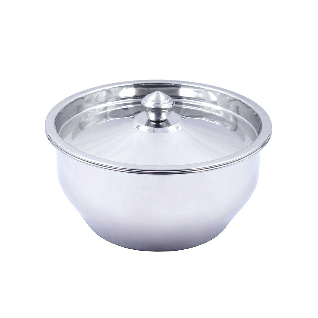 Arihant SS Serving Bowl With Lid