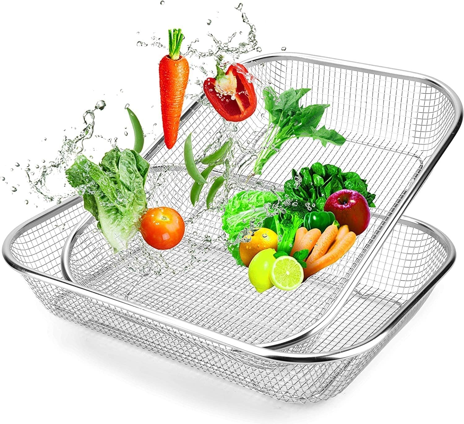 Fry Basket with Strainer