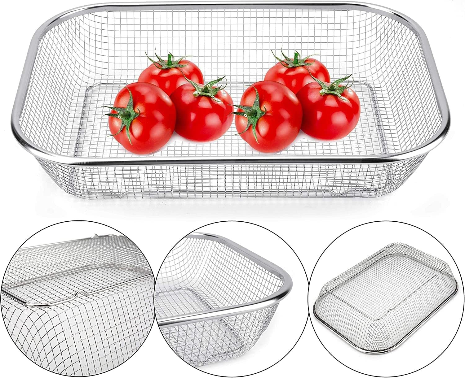 Fry Basket with Strainer