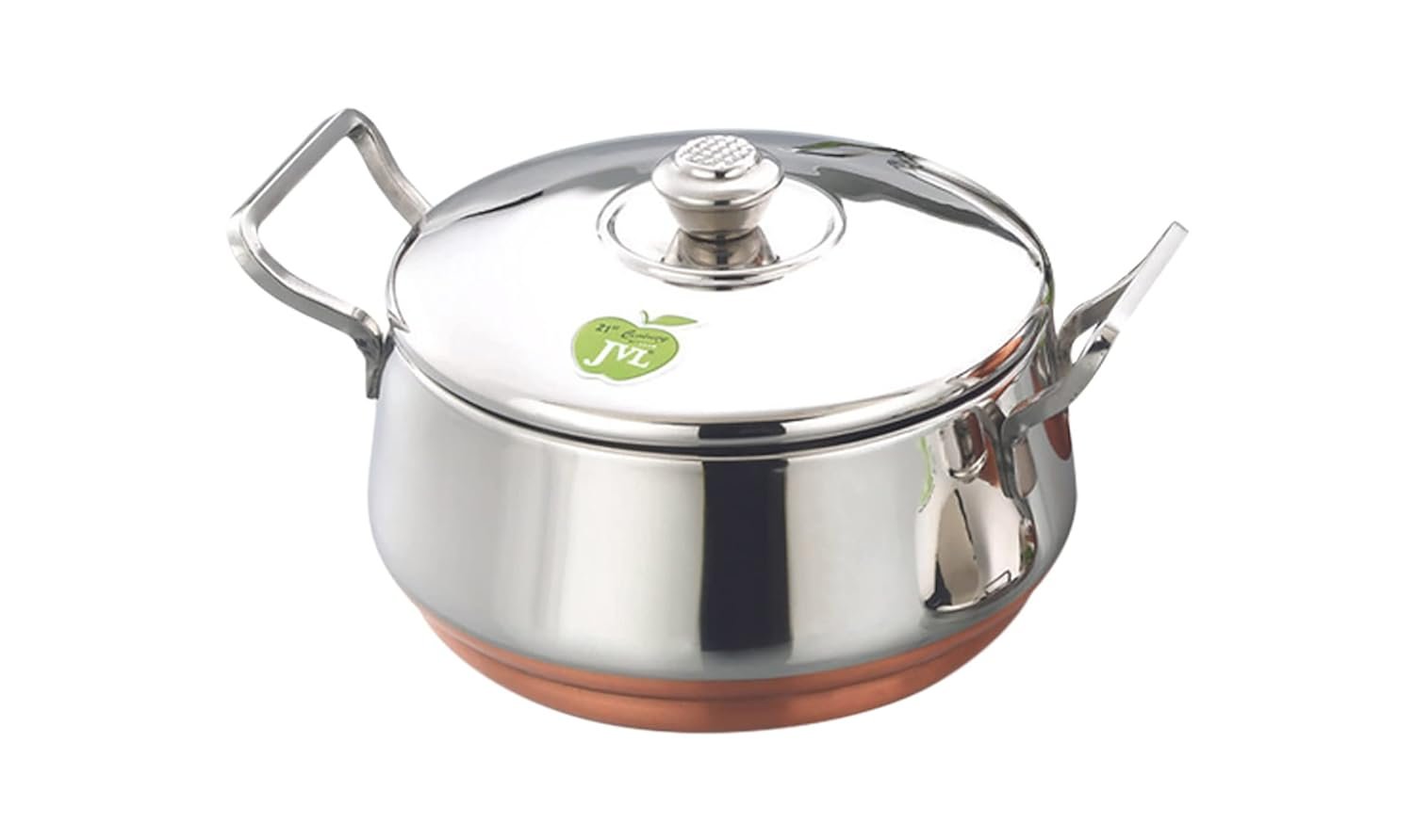JVL SS Elite Copper Bottom Serving Handi Set 3