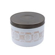 SS Printed Colour Design Half Container