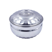 Steel Top And Bottom Curve Design Serving Bowl