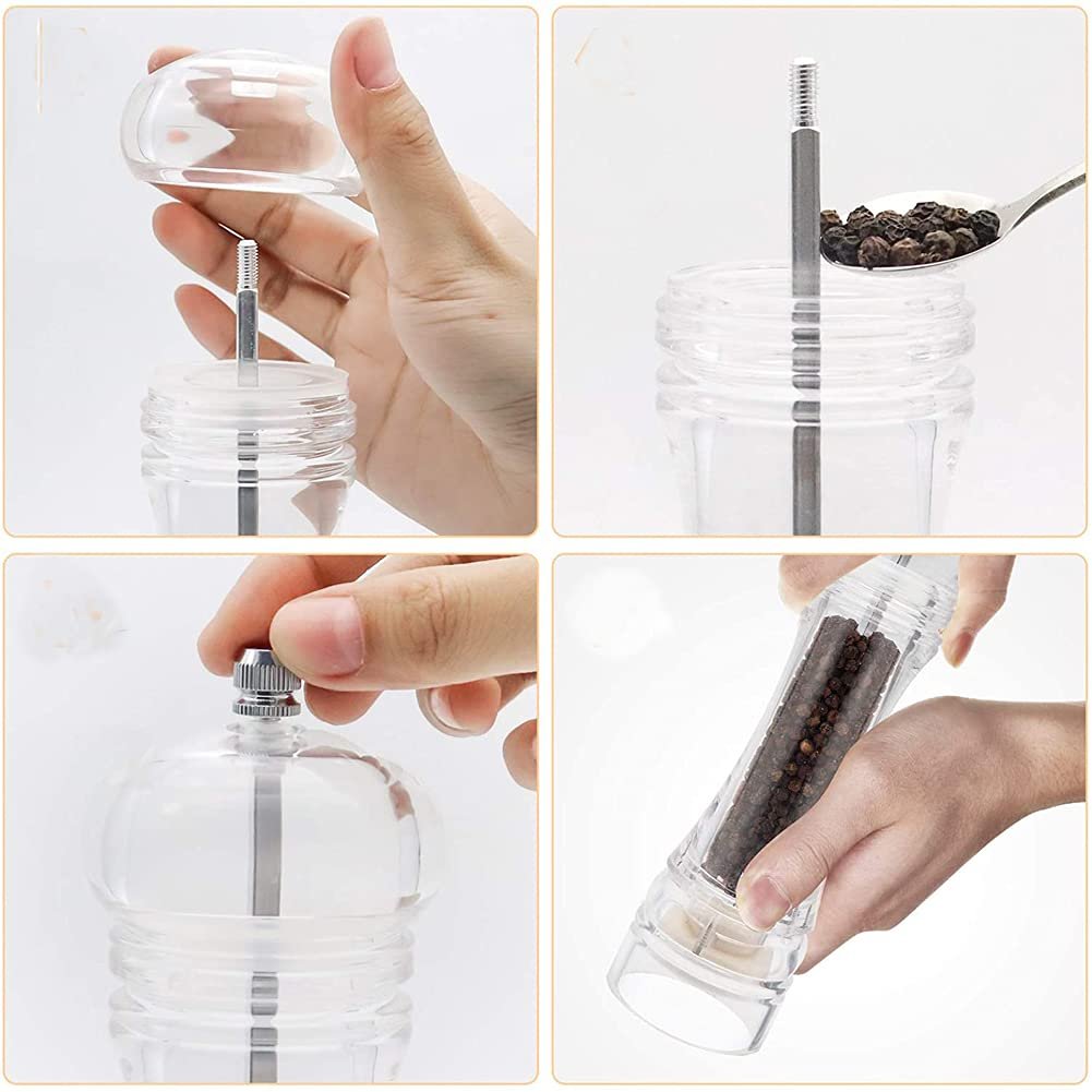 Acrylic Pepper Grinder Mill