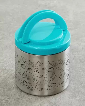 Insulated Food Jar 650ml Lunch Thermos with Handles, Portable Stainless Steel Lunch Containers