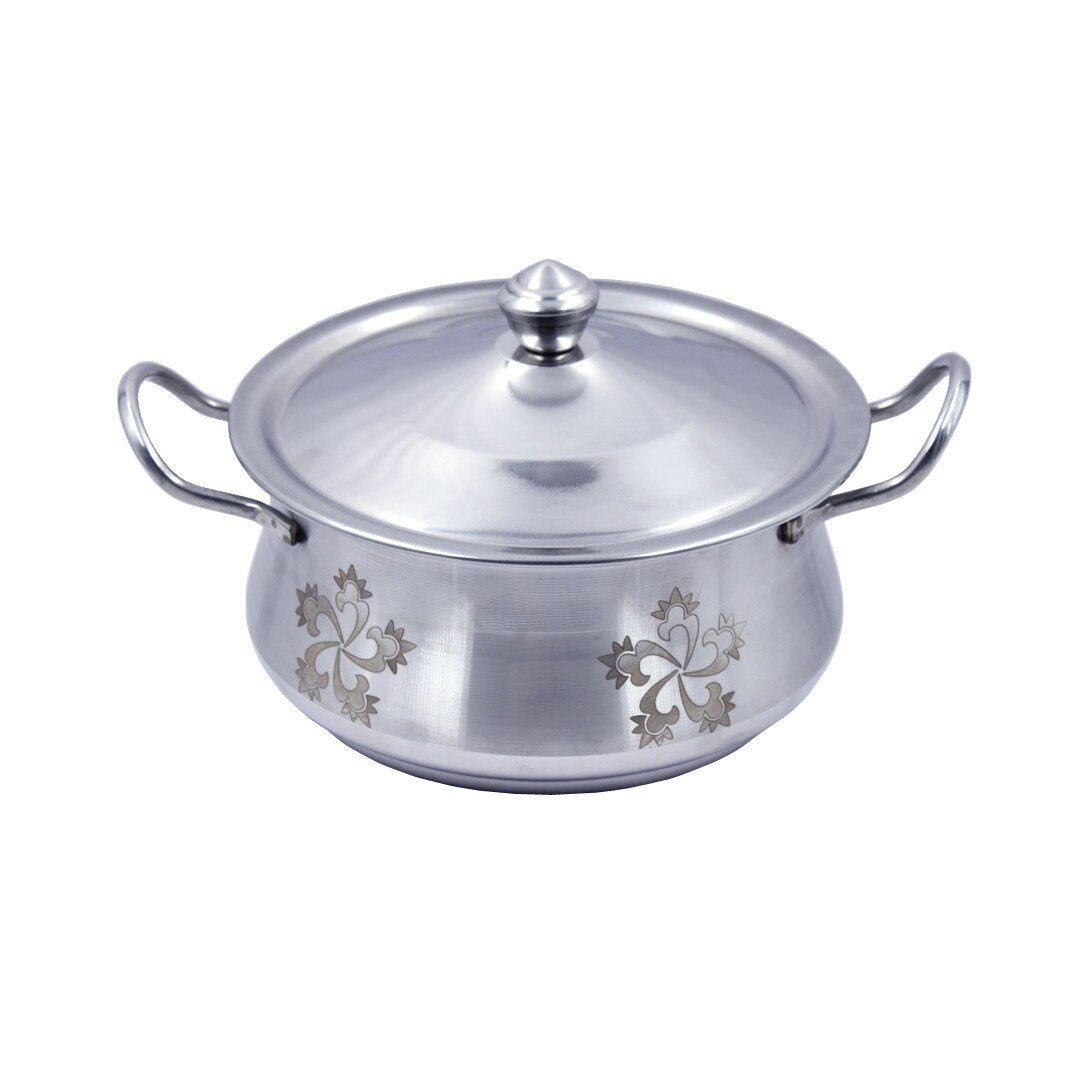 SS Leser Printed Design Serving Dish