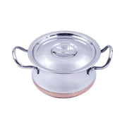 Stainless Steel Copper Bottom Serving Dish