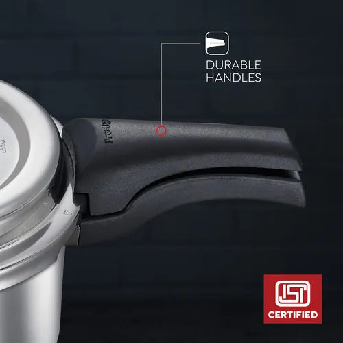 Prestige Svachh Deluxe Alpha Stainless Steel Outer Lid Pressure Cooker