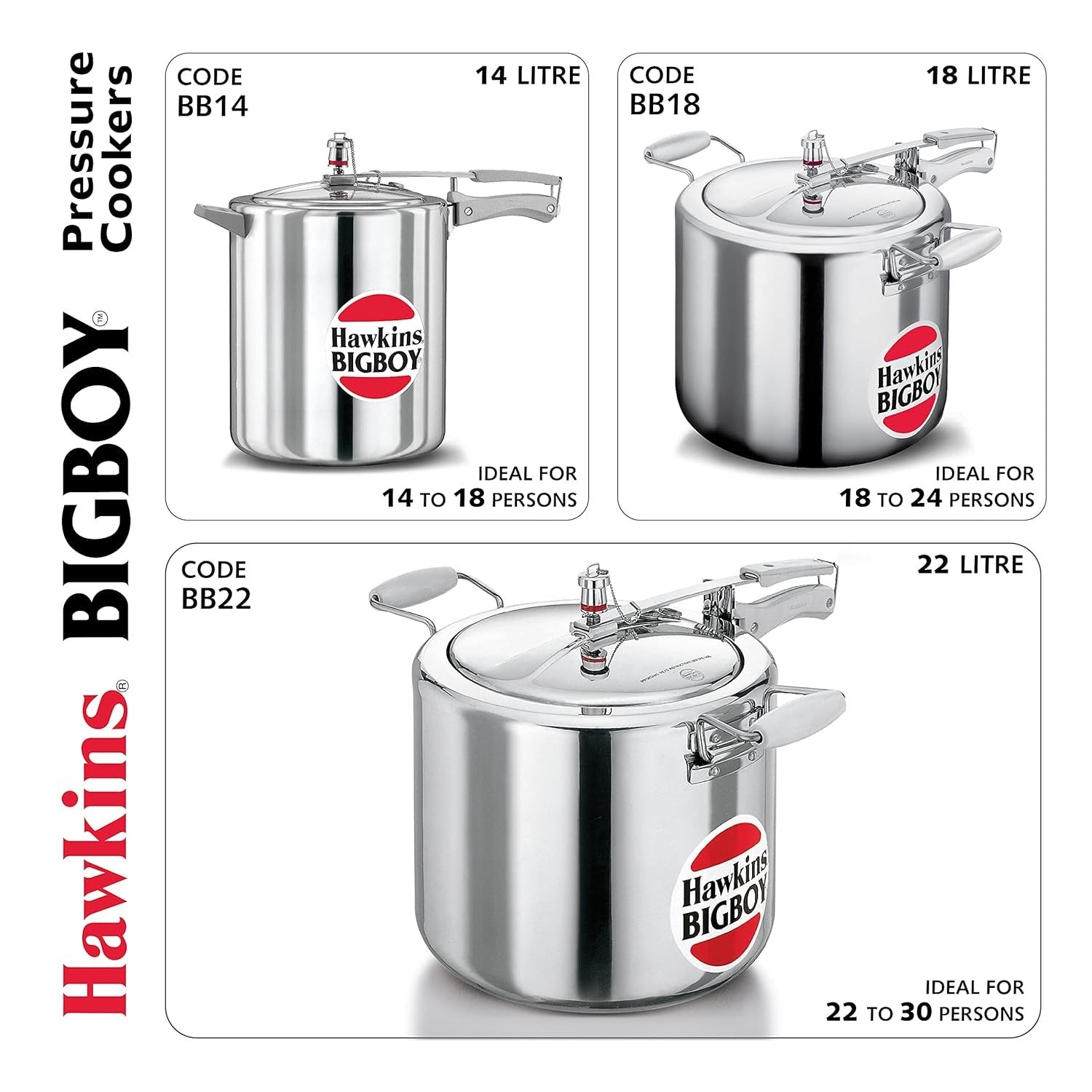 Hawkins Pressure Cooker Big Boy