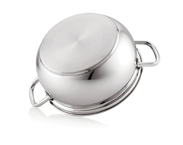 Sonu Crysta Pot With Glass Lid
