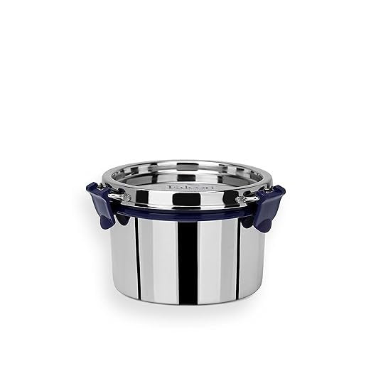 Falcon Food Grade Certified Stainless Steel Eco Nxt Airtight Storage Container with extra clamp