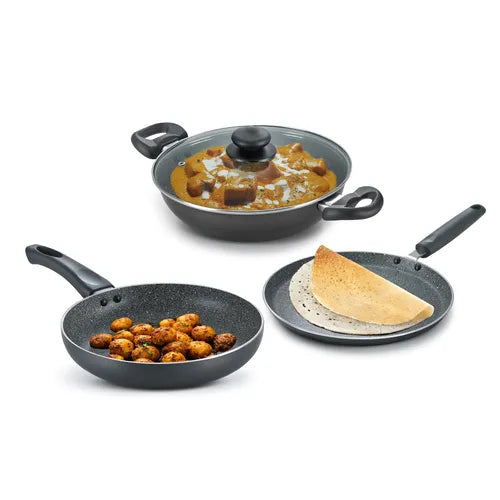 Prestige Omega Deluxe Granite Non-Stick Kadai