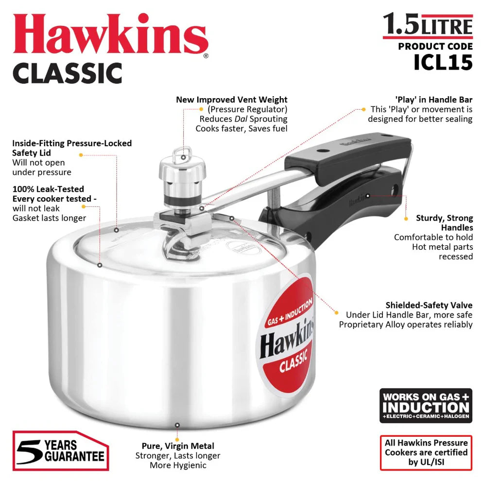 Hawkins Classic Cooker Induction Base