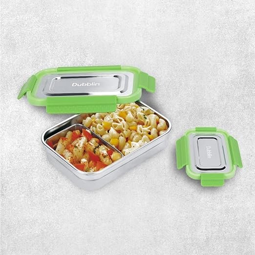 Dubblin Dineout Jr Stainless Steel Lunch Box