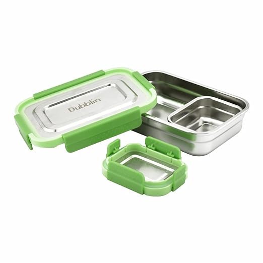 Dubblin Dineout Jr Stainless Steel Lunch Box
