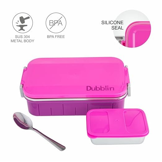 Dubblin Feast Stainless Steel Lunch Box