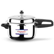 Butterfly Blue Line Stainless Steel Outer Lid Pressure Cooker
