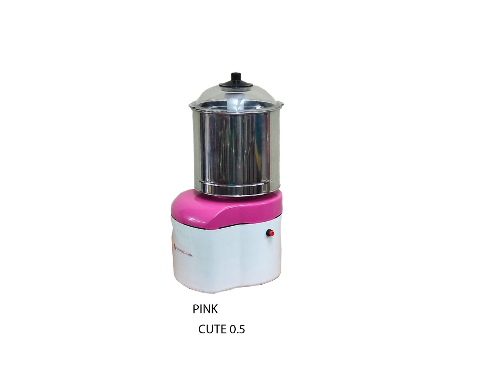 Vijayalaxmi Grinder Cute  Merun,Pink 0.5 L