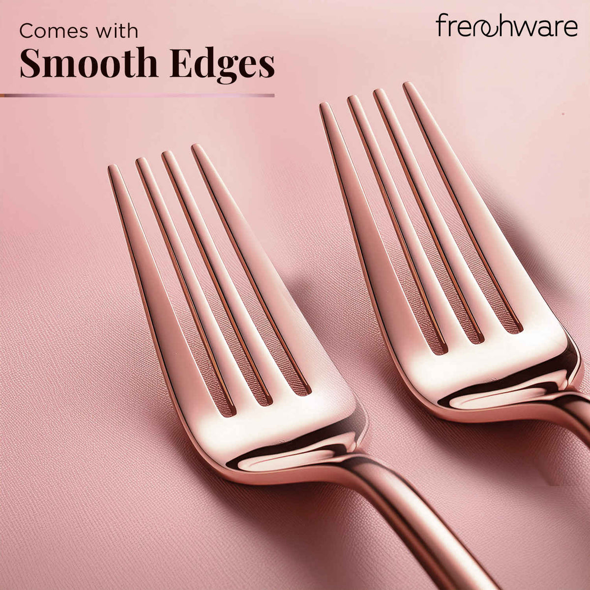 RGOLD PVD BABY FORK 6PCS