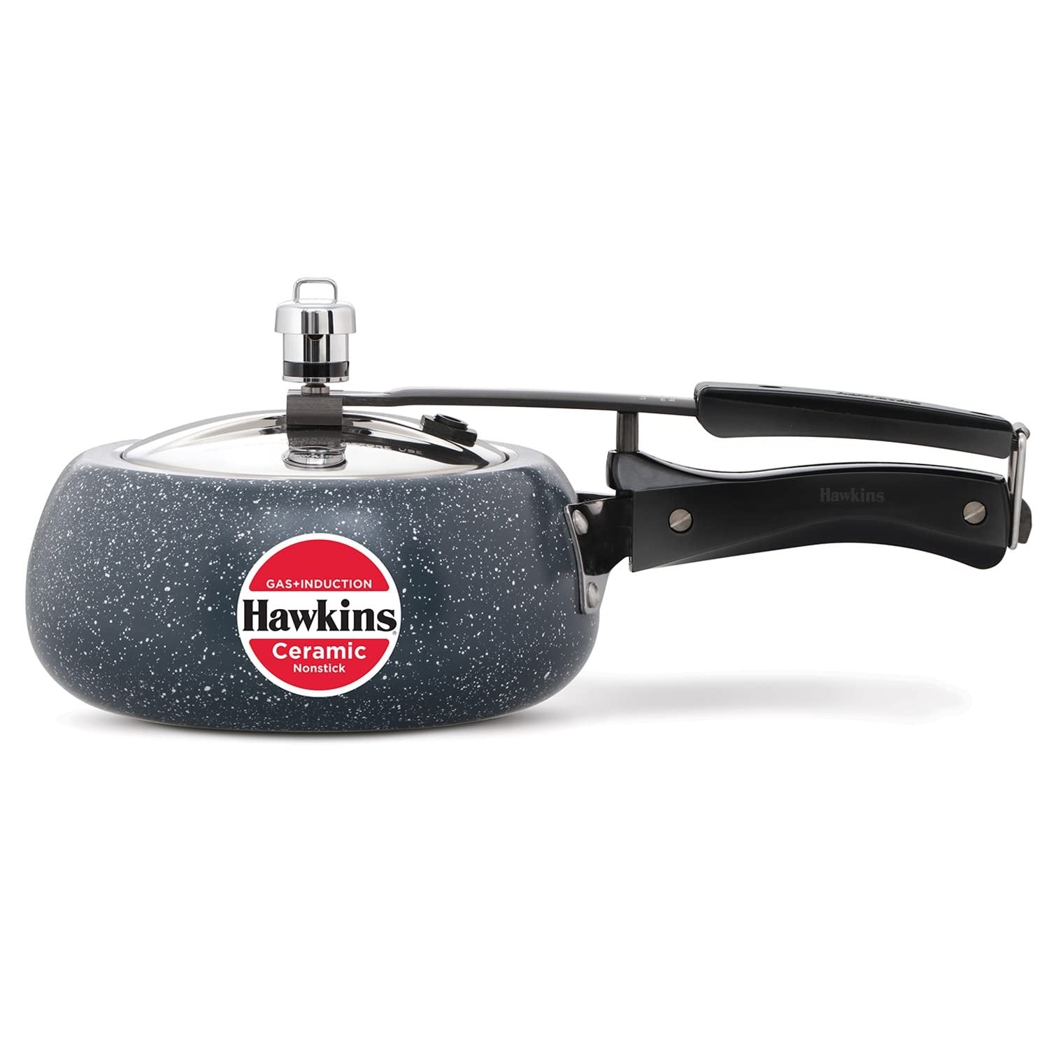 Hawkins Ceramic Nonstick Pressure Cooker 2 Litre