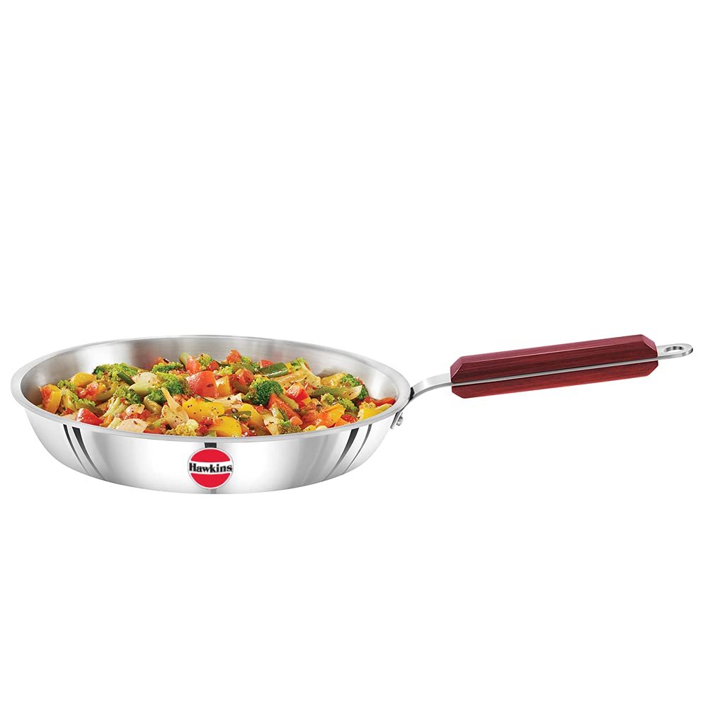 Hawkins Tri-Ply Stainless Steel Frying Pan