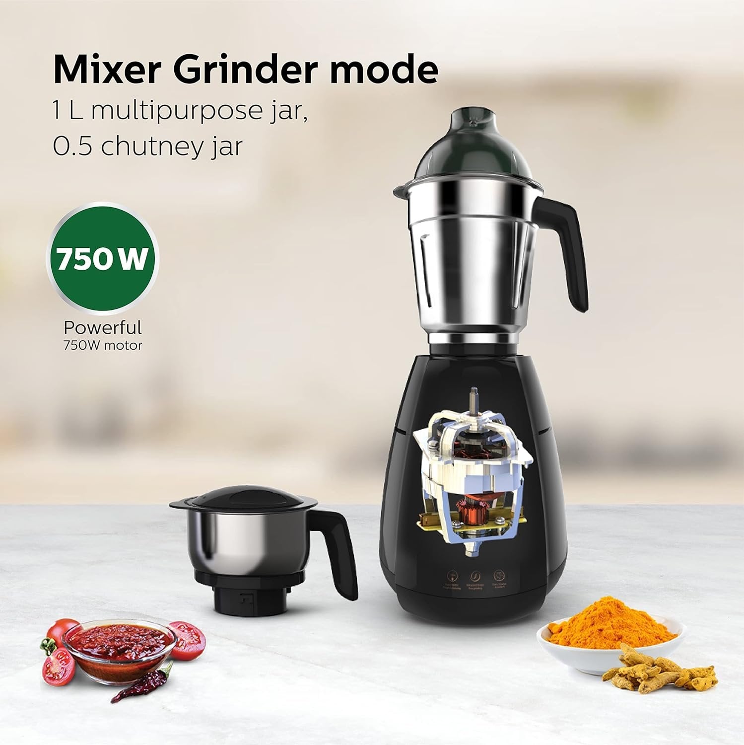 PHILIPS Mixer Grinder 750W