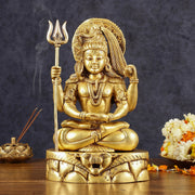Brass Lord Shiva Idol