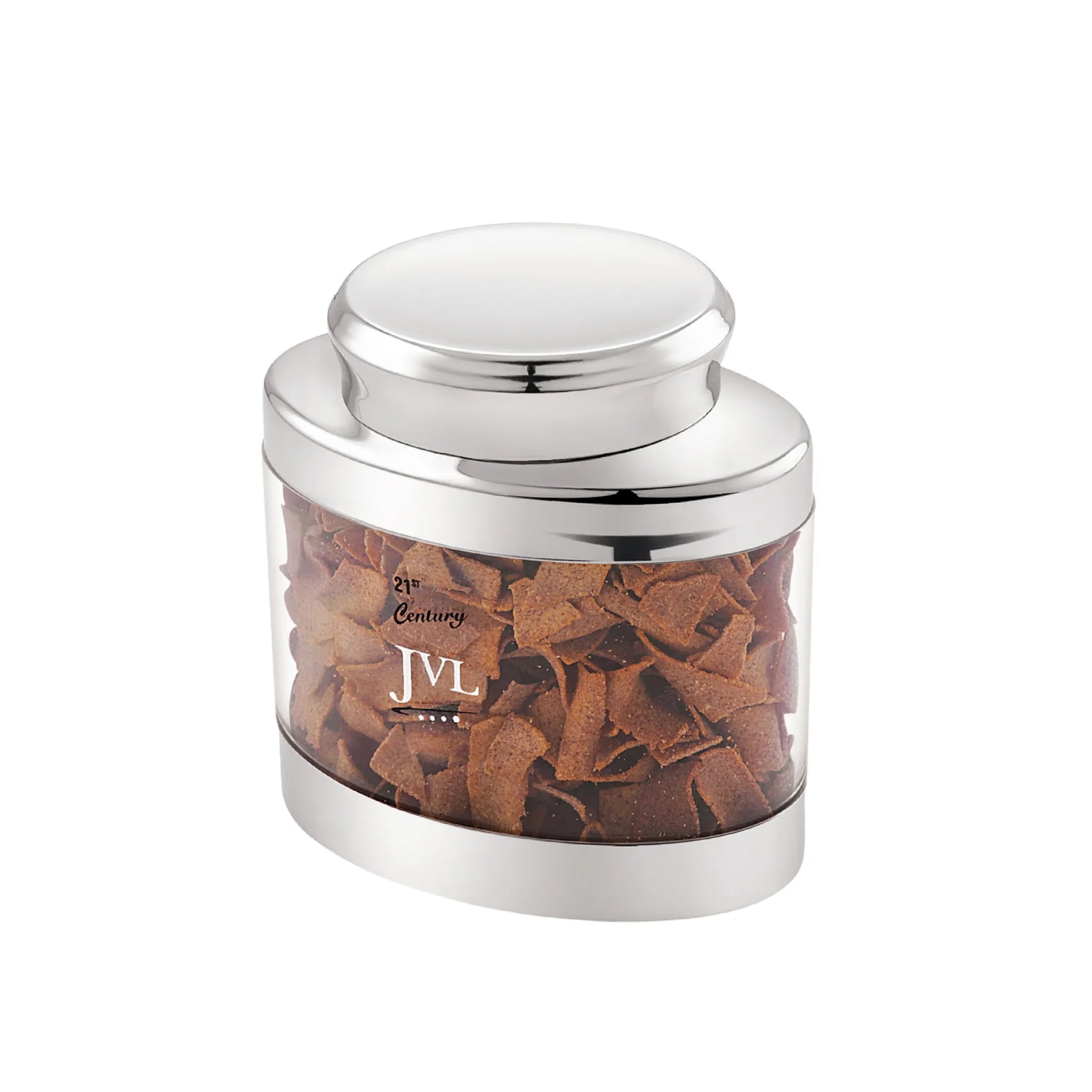 JVL Oval Canister Storage Container