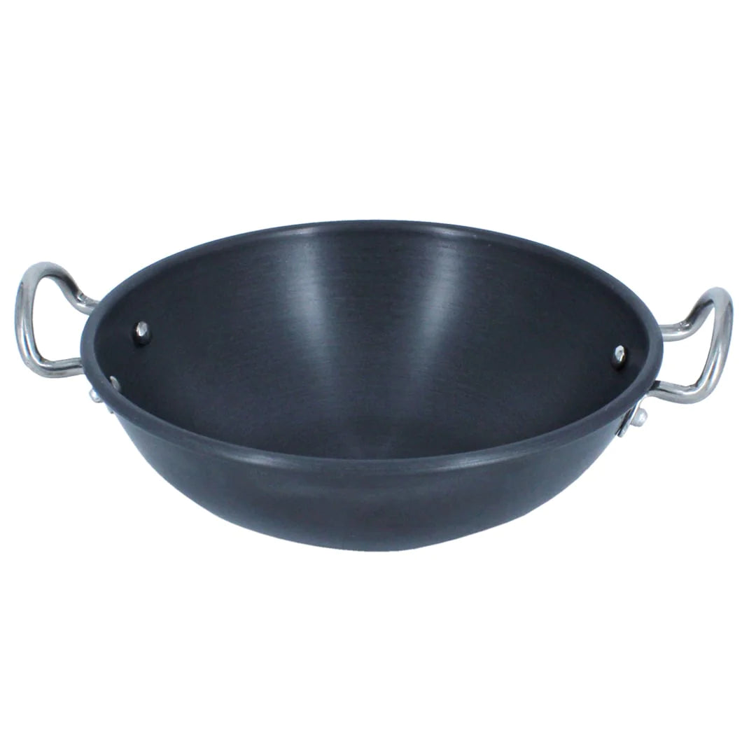 Priya Black Aluminium Kadai