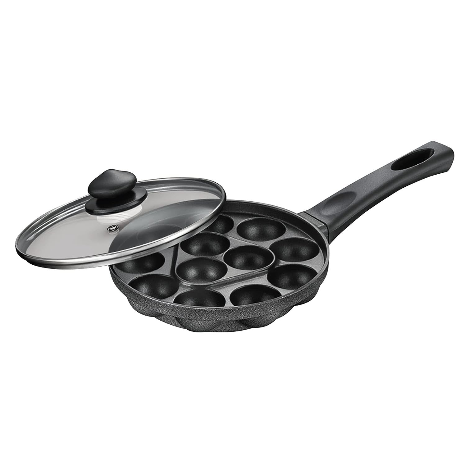 Prestige Omega Select Plus Aluminium Non-Stick Paniyarakkal with Lid