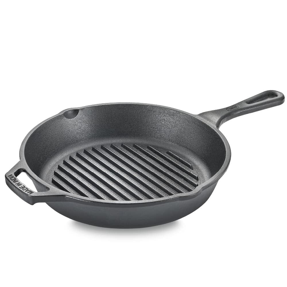 Prestige Cast Iron Grill Pan 25cm