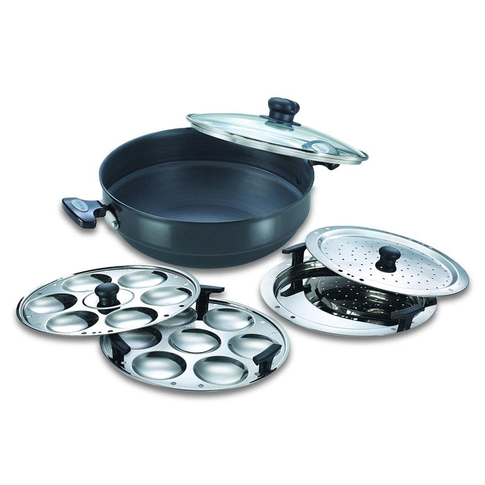 Prestige Hard Anodised Multi Kadai