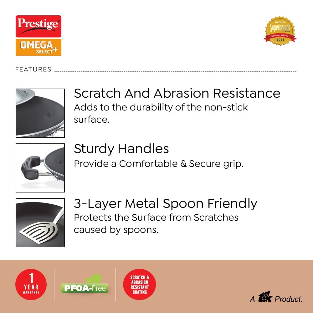 Prestige Omega Select Plus Appachetty With Lid