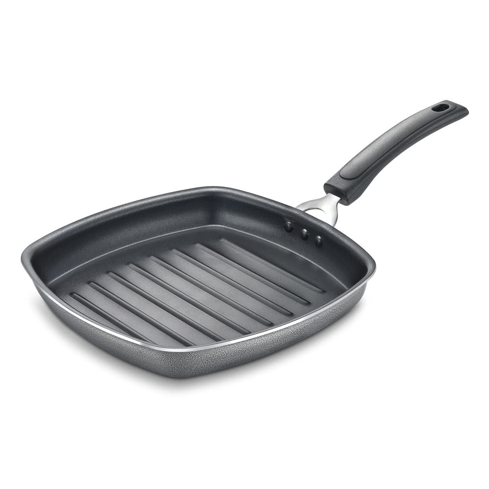 Prestige Omega Select Plus Square Induction Base NonStick Aluminium Grill Pan 25 Cm