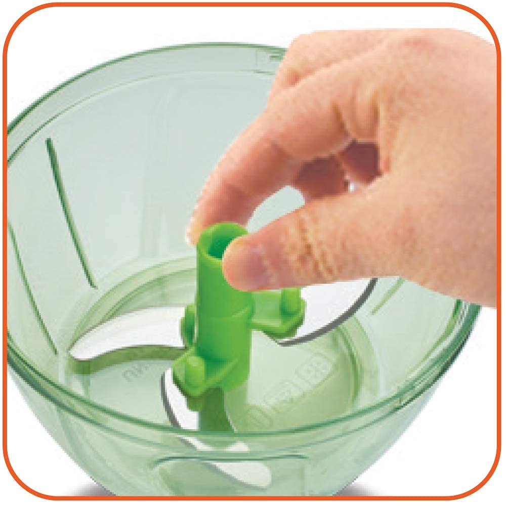 Prestige PVC 7.0 Veggie Cutter with 3 Stainless Steel Blades Green