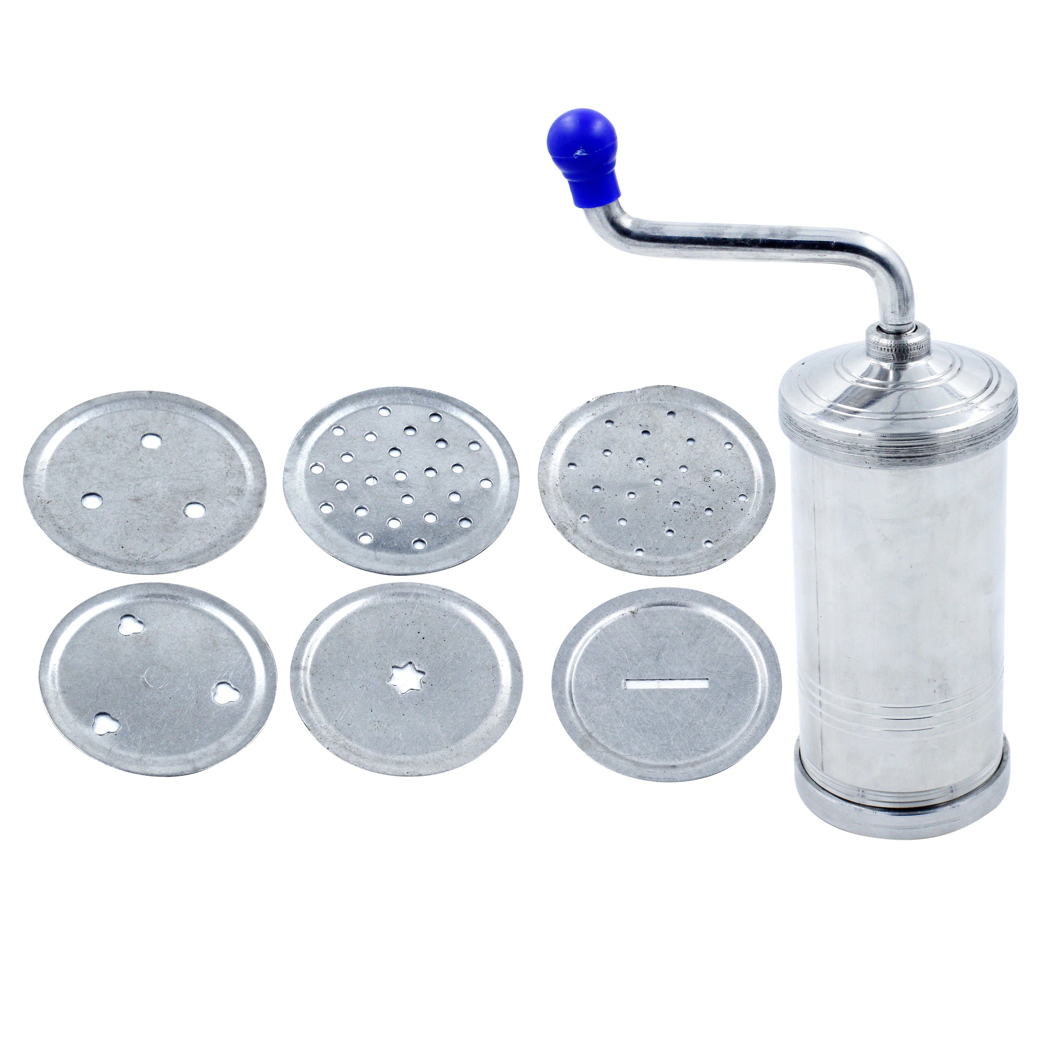 Stainless Steel Murukku Maker With 6 Different Jailis