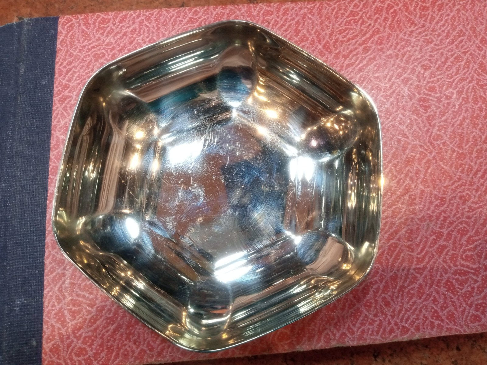 Stainless Steel Hexa Bowl