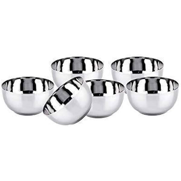 Steel Fancy Plain Bowl