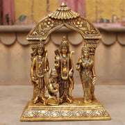 Brass Rama Darbar Statue