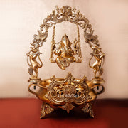 Brass Ganesha Traditional Uruli Home Decor