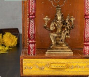 Brass Sitting Lakshmi Varagar  Statue
