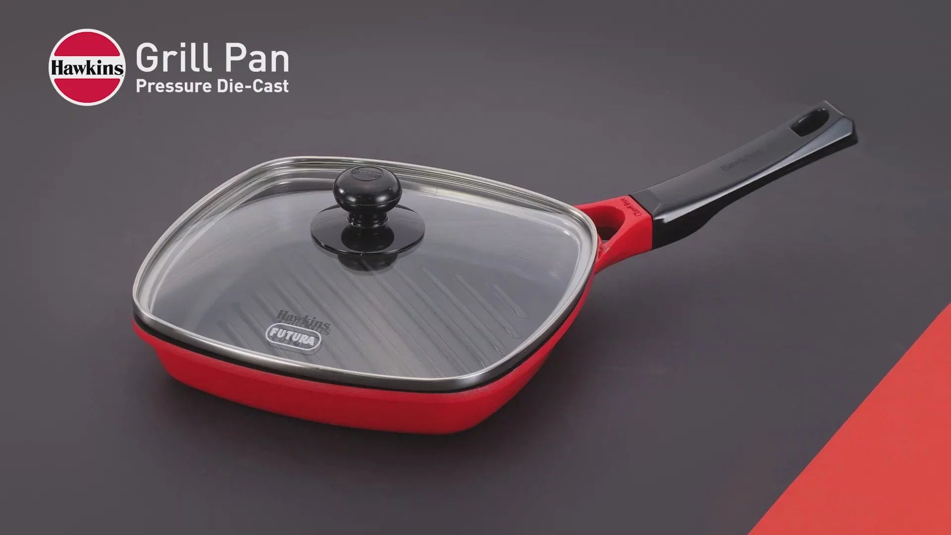 HAWKINS DIE CAST COOKWARE GRILL PAN