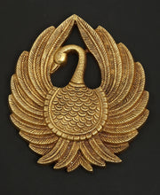Brass Peacock Wall Hanging  Statue